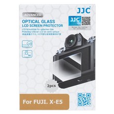 JJC 富士軟片 XE5 9H 鋼化玻璃螢幕保護貼 2入組, 1套, GSP-XE5 K2
