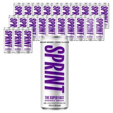 Cloop Sprint能量飲料 酸櫻桃 零卡, 24個, 250ml