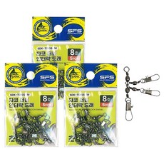 SAPA 章魚雙互鎖轉環 SDK-TDISS, 3個, 5入