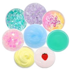 ARTNISM 史萊姆8件禮盒組, 1套, 顏色隨機, 197.5g