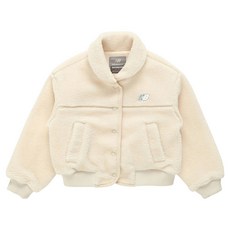 New Balance Kids NBgC Life 緹花短版刷毛外套