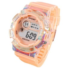 WEIDE 實用防水多功能運動手錶, 1個, 水蜜桃色