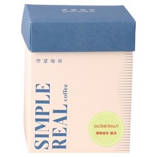 SIMPLEREAL 想望咖啡 ou.bai.tou.ri.藝伎組合 掛耳包, 1個, 12g, 10個裝