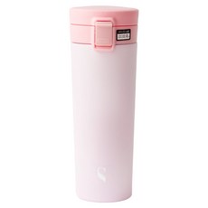 SWANZ 天鵝瓷 輕扣杯, 390ml, 1個, 簡約粉