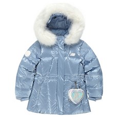 New Balance Kids NEWKIMO FUREST 閃亮中長款鴨絨羽絨外套