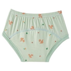 아가짱 유아용 시그니처 모달 배변 훈련 팬티, 다람쥐, 1개