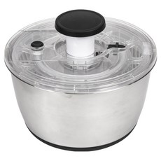 4BNK 스텐 304 대용량 야채 탈수기 6L, 실버, 1개