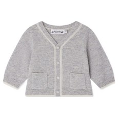 Bonpoint 幼兒款羊絨開襟衫 W05XCAK00011