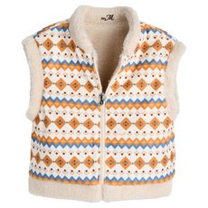 moimoln 費爾島圖騰雙面穿背心 M244VEG06P