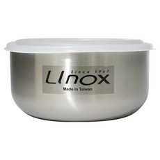 LInox 廚之坊 抗菌不鏽鋼調理碗, 不鏽鋼色, 1個