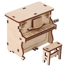 Nectron 物理科學實驗 DIY 套組 鋼琴 300 x 200 x 100 mm, 1個, 混合色