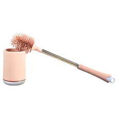 YOYOKI 壁掛兩用TPR廁刷組, 1個, 顏色隨機