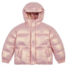 UNITED COLORS OF BENETTON. KIDS 連帽短版羽絨外套 QADJP1561