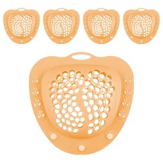 防止胸罩變形矽膠胸罩洗衣袋 BRP1375, 黃色, 5個