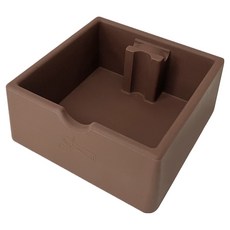 Wellot 咖啡渣桶 便利敲渣盒 16 x 15 x 6.5 cm, 棕色, 1個