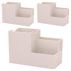 굿썸 편리한 필기구 정리함 15 x 7.4 x 10 cm 187g, 애쉬, 3개