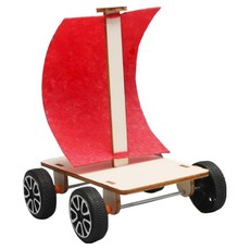 넥트론 과학실험 DIY 키트 풍력 세일카 90 x 95 x 125 mm, 1개