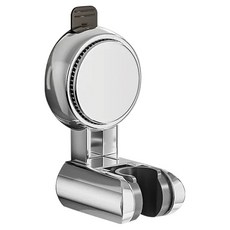 費歐家 吸盤式蓮蓬頭支架, 經典銀色