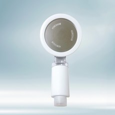 HOMEDAUM Signature 基本款旅行用過濾蓮蓬頭, 1個, 白色