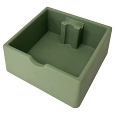 웰롯 커피찌꺼기통 편리한 넉박스 16 x 15 x 6.5 cm, 그린, 1개
