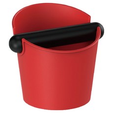 웰롯 커피찌꺼기통 넉박스 13 x 12 x 10 cm, 레드, 1개