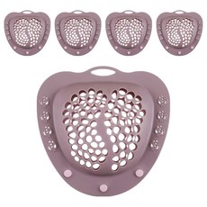 防止胸罩變形矽膠胸罩洗衣袋 BRP1375, 棕色, 5個