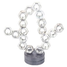 넥트론 과학실험 DIY 키트 자석 나무 300 x 100 x 100 mm, 1개