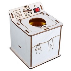 넥트론 과학실험 DIY 키트 세탁기 82 x 92 x 100 mm, 1개