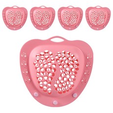 防止胸罩變形矽膠胸罩洗衣袋 BRP1375, 紅色, 5個