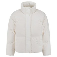 폴햄 여성용 하이넥 베이직 숏다운 점퍼