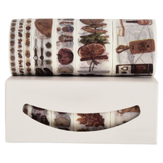 Beneble DIY 裝飾手帳紙膠帶 7款盒裝組, 1套, 復古剪裁