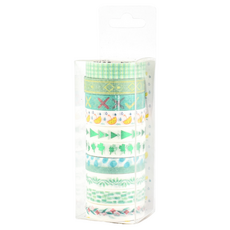 Beneble DIY裝飾裝飾裝飾膠帶 10種組, 1套, 挪威森林