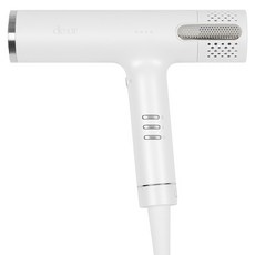 DeOr BLDC 高速快乾 負離子 低噪音 Magic Booster 便攜式吹風機 KR-F08 1200W, 雪花白