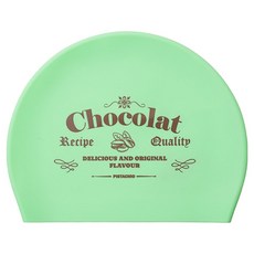 HOOG 矽膠泳帽 723 SSC670, 開心果, 1個