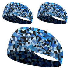 CashRich 男性運動跑步登山健身吸濕排汗髮帶, 3個, 款式 14