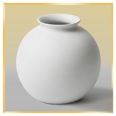 圓月 月亮罐圖畫框 招財 開業 喬遷賀禮 米色, 亮面金色