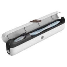 PLEIGO UV C LED 휴대용 충전형 칫솔 살균기, TS200, 화이트