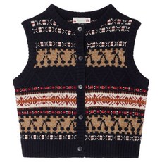 Bonpoint 羊毛開襟衫 W05GCAK00036