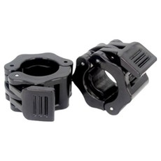 Ontree 槓鈴槓片固定卡扣, 2個, 黑色