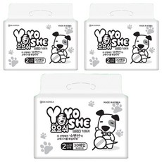 YOYOSHE Plus 公犬專用禮貌帶尿布 第2階段, 3包, 30片, 10~20磅