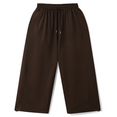 M.N.C 男女通用 短版/長版 抽繩開衩寬褲 MDIP937LJ