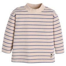 moimoln 兒童夾扣彈性半高領T恤 M244TSF02P