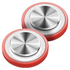 SPACE SHIELD 遊戲智慧型手機搖桿控制器 Motion Grip, 2個, 單一商品, 紅色