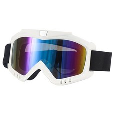 EMPIRE Bellox 滑雪 防風 滑雪板 自行車 水上滑雪 水上活動 登山 護目鏡, 1個, 白色 + 彩虹