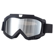 EMPIRE Bellox 滑雪 防風 滑雪板 自行車 水上滑雪 水上活動 登山 護目鏡, 1個, 黑色 + 銀色