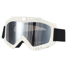EMPIRE Bellox 滑雪 防風 滑雪板 自行車 水上滑雪 水上活動 登山 護目鏡, 1個, 白色 + 銀色