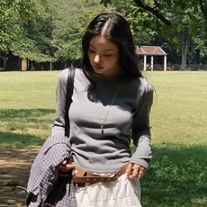 NEEDSOME 女款Milkees羅紋圓領T恤 3