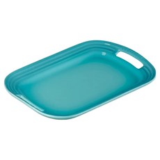 LE CREUSET 瓷器托盤, 1個, 加勒比海藍
