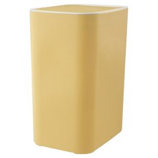 원터치 심플 냄새차단 휴지통 BRP1408, 옐로우
