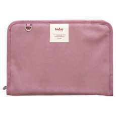 퍼니메이드 캔버스 6공 다이어리 커버 A5, 인디핑크, 1개